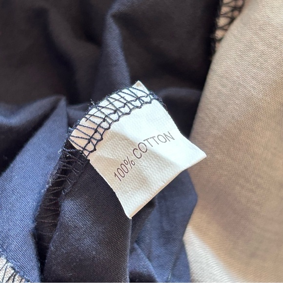 ❤️MAKE OFFER❤️ Short Sleeve Modest Navy Blue Gray Stripe Dress Plus Zanzea XXL - Picture 4 of 8